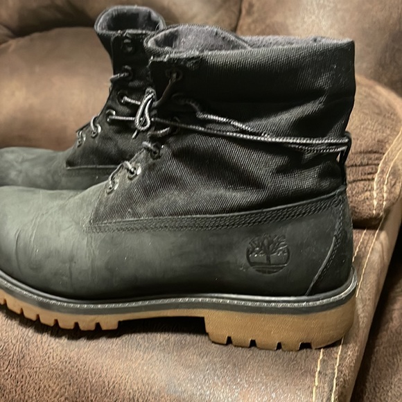 Mens roll down timberland boots - Picture 2 of 7